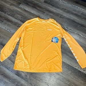NWT Columbia PFG Orange TN Vols Long Sleeve Fishing Shirt